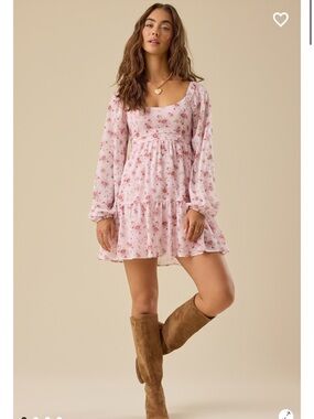 NWT Altar’d State Tillie Floral Mini Dress